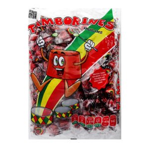 Dulce de tamarindo Tamborines enchilados 30 pzas